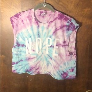 "nope" muscle tank